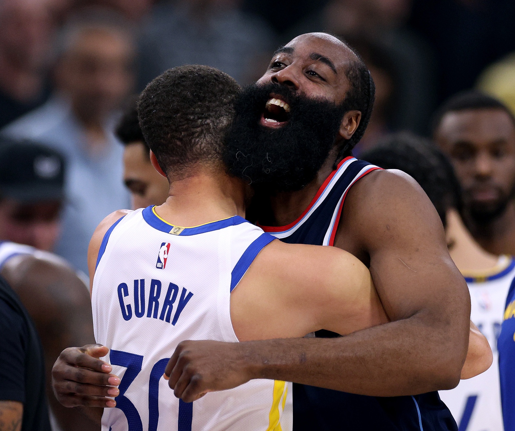 諸神黃昏!庫里哈登先后50+ NBA歷史首次兩名35歲以上球員轟50+!