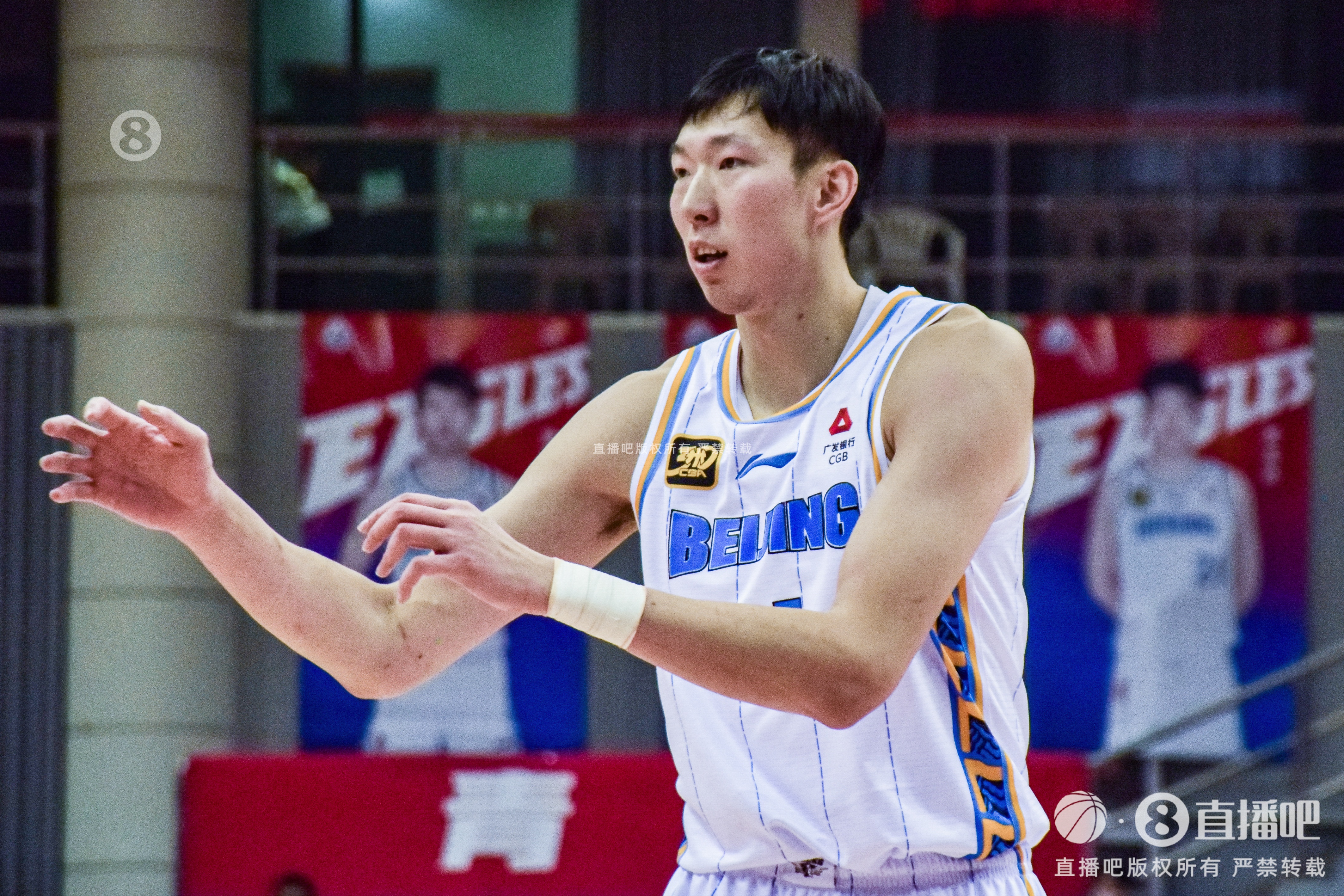  高效兩雙！周琦12中8輕取17分11板2助攻2蓋帽 率隊取得9連勝